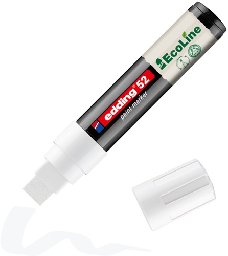 PAINTMARKER EDDING 52 ECOLINE OP WATERBASIS 4-15MM WIT-2