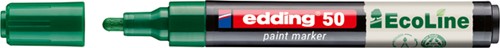 PAINTMARKER EDDING 50 ECOLINE OP WATERBASIS 2-3MM GROEN