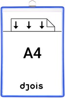 ZICHTPANELENFRAME HANGEND TARIFOLD A4 BLAUW 5 STUKS