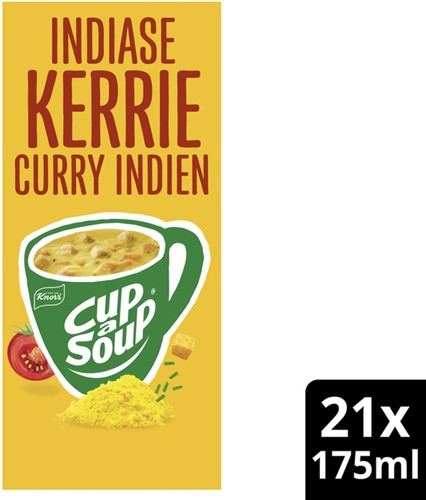 CUP-A-SOUP KNORR INDIASE KERRIE 21X175ML