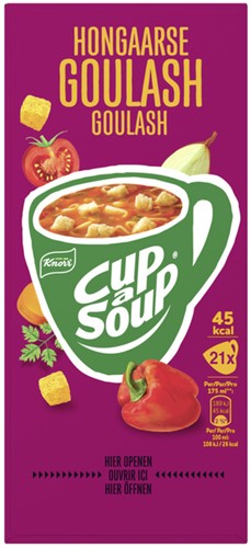 CUP-A-SOUP KNORR HONGAARSE GOULASH 21X175ML-2