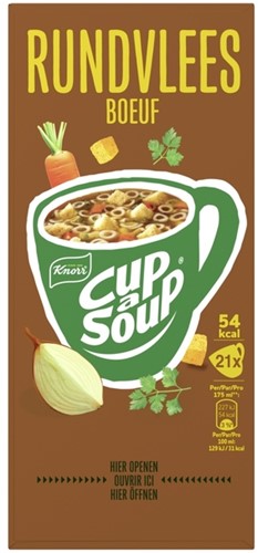CUP-A-SOUP KNORR RUNDVLEES 21X175ML-2