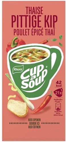 CUP-A-SOUP KNORR THAISE PITTIGE KIP 21X175ML-2