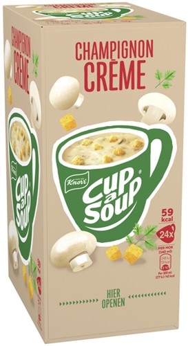 CUP-A-SOUP KNORR CHAMPIGNON CRÈME 24X140ML-3
