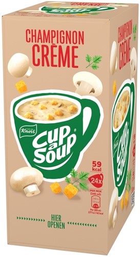 CUP-A-SOUP KNORR CHAMPIGNON CRÈME 24X140ML-2