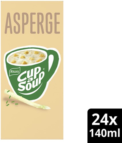 CUP-A-SOUP KNORR ASPERGE 24X140ML