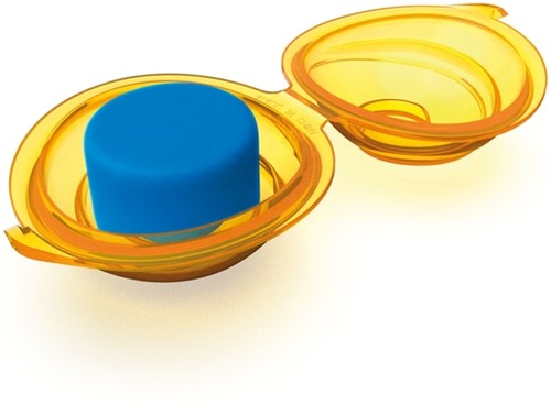 KNEEDGUM MAPED CROC CROC BLISTER À 1 STUK BLAUW-2