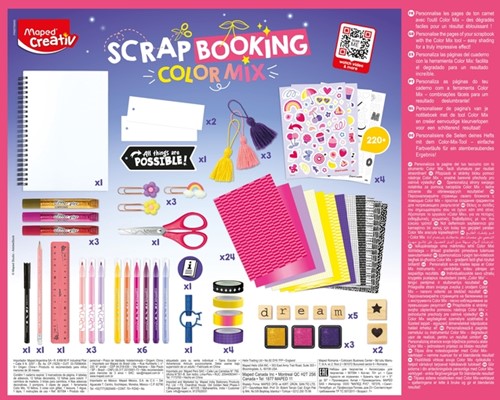 SCRAPBOOKINGSET MAPED CREATIV COLOR MIX SET À 70 DELEN-3
