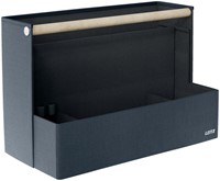 BUREAU ORGANIZER LEITZ DRAAGBAAR GESTOFFEERD DONKERGRIJS