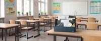 BUREAU ORGANIZER LEITZ DRAAGBAAR GESTOFFEERD DONKERGRIJS-6