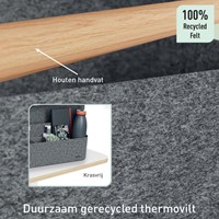 BUREAU ORGANIZER LEITZ DRAAGBAAR HANGEND DONKERGRIJS-3