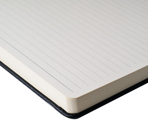 NOTITIEBOEK SAKURA LARGE 130X210MM LIJN HARD COVER DONKER INDIGO-2