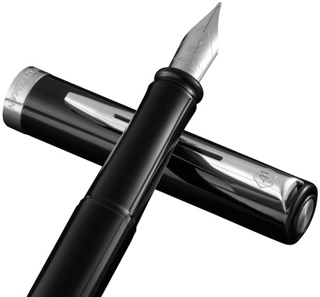 VULPEN WATERMAN ALLURE IMPRESSION BLACK CT MEDIUM-2