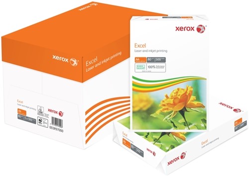 KOPIEERPAPIER XEROX EXCEL A4 80GR WIT 500 VEL-3