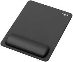 MUISMAT MET POLSSTEUN FELLOWES BREYTA XL ZWART