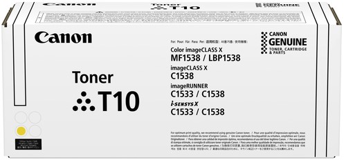 TONERCARTRIDGE CANON T10 GEEL