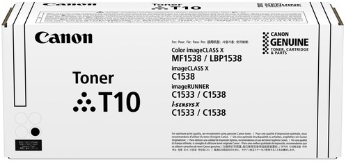 TONERCARTRIDGE CANON T10 ZWART