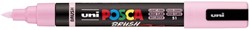 PAINTMARKER UNI POSCA PC-5BR BRUSHPUNT MEDIUM LICHTROZE