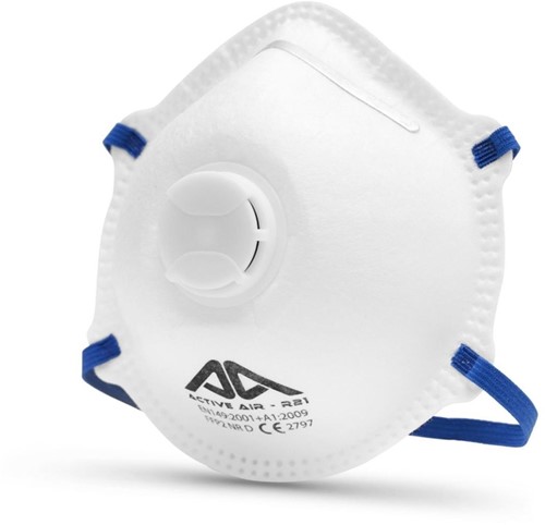 STOFMASKER ACTIVE GEAR MET VENTIEL FFP2 10 STUKS-3