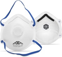 STOFMASKER ACTIVE GEAR MET VENTIEL FFP2 10 STUKS-2
