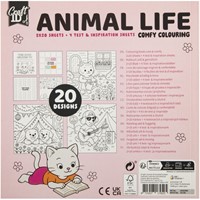 KLEURBOEK CRAFT ID CUTE & COMFY 20C20CM 4 STUKS ASSORTI-2