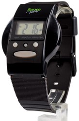 HORLOGE SENSEWORKS 12/24 ZWART