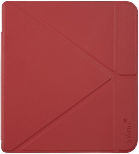 E-READER BESCHERMHOES TOLINO VISION 7 ORIGAMI ROOD