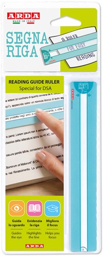LEESLINIAAL ARDA EASY READING 0.7MM TURQUOISE