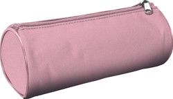 PENNENETUI KANGARO ROND 20X8,5CM PASTEL ROZE