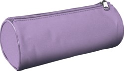 PENNENETUI KANGARO ROND 20X8,5CM PASTEL VIOLET