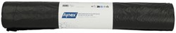 AFVALZAK HYNEX 60X80CM HDPE RECYCLED T25 60L ZWART ROL À 25 STUKS