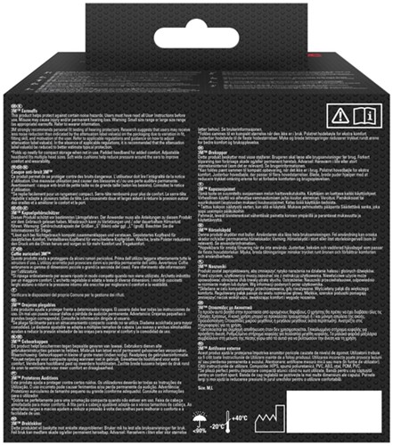 OORKAP 3M MET OPVOUWBARE HOOFDBAND 90563E 30 DB ZWART-2