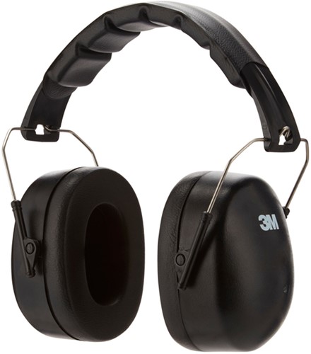 OORKAP 3M MET OPVOUWBARE HOOFDBAND 90563E 30 DB ZWART-1