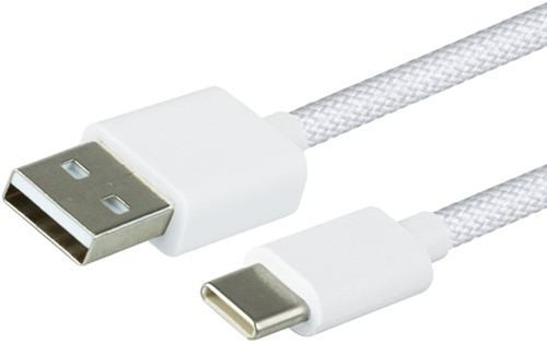 KABEL GREEN MOUSE USB-A TO USB-C DATA WOVEN 2M BLISTERVERPAKKING-2