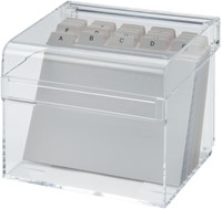 KAARTENBAK MAUL MET INDEX DIN A6 ACRYL