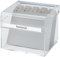 KAARTENBAK MAUL MET INDEX DIN A6 ACRYL-3
