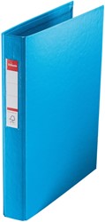 RINGBAND ESSELTE VIVIDA A4 25MM 30% GERECYCLED PP FOLIE BLAUW