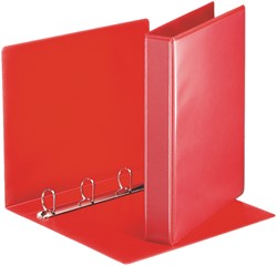 PRESENTATIERINGBAND ESSELTE ESSENTIALS PANORAMA A4 4-RINGS D-MECHANIEK 30MM ROOD