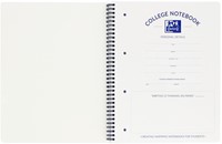 COLLEGEBLOK OXFORD A4+ LIJN 4-GAATS 180 PAGINA'S 80GR ZWART-3