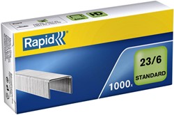 NIETEN RAPID 23/6 GEGALVANISEERD STANDAARD 1000STUKS