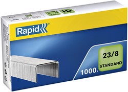 NIETEN RAPID 23/8 GEGALVANISEERD STANDAARD 1000 STUKS