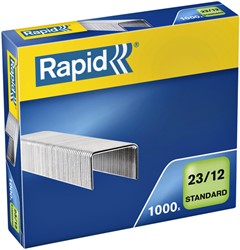 NIETEN RAPID 23/12 GEGALVANISEERD STANDAARD 1000 STUKS