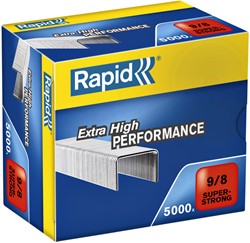NIETEN RAPID 9/8 GEGALVANISEERD SUPER STRONG 5000 STUKS