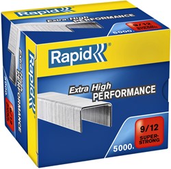 NIETEN RAPID 9/12 GEGALVANISEERD SUPER STRONG 5000 STUKS