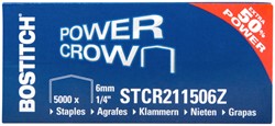 NIETEN BOSTITCH B8 STAAL STRC2115 6MM GEBOGEN RUG 5000 STUKS