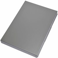 KLEMBORDKOFFER MAUL ASSIST A4 STAAND ZIJOPENING ALUMINIUM