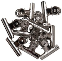 PAPIERKLEM MAUL BULLDOG 50MM CAPACITEIT 20MM ZILVER 10 STUKS-5