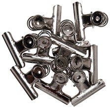 PAPIERKLEM MAUL BULLDOG 50MM CAPACITEIT 20MM ZILVER 10 STUKS-5
