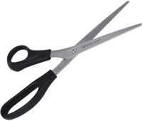 KANTOORSCHAAR WESTCOTT 210MM MET KUNSTSTOF GRIP LINKSHANDIG RVS-3