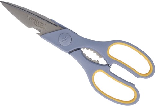 HUISHOUDSCHAAR WESTCOTT 210MM MET SOFTGRIP TITANIUM-3